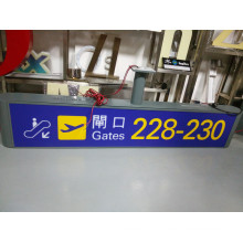 Metro Station Airport Indoor Interior Customized LED Exit Entrance Guide Information Wayfinding Directory Signage